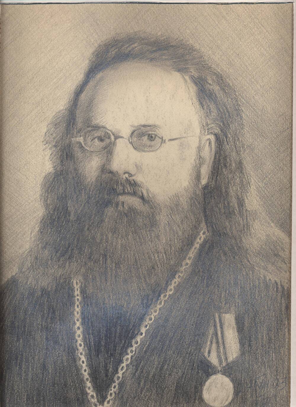 Портрет Лазарева Ивана Михайловича (1876-1937)