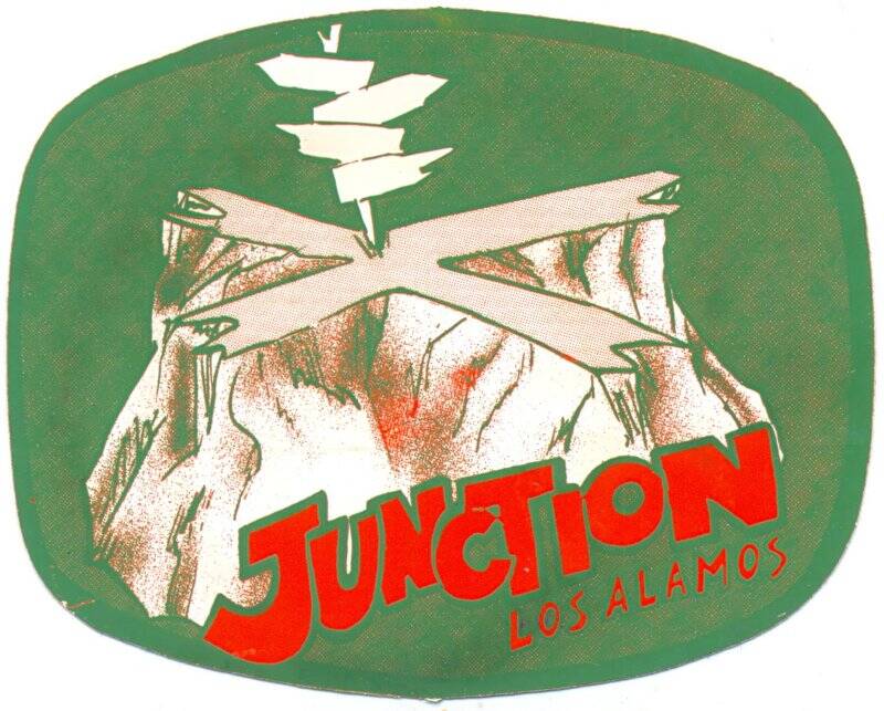 Наклейка «Junction Los Alamos»