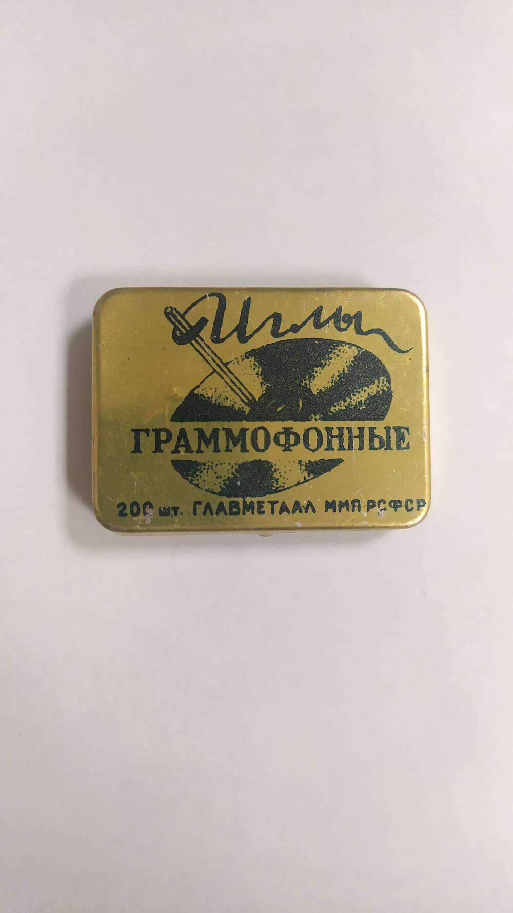 Иглы граммофонные.