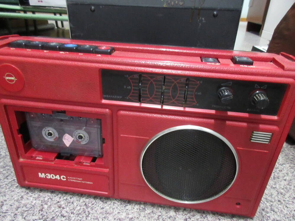 Магнитофон стереофонический кассетный ТОМЬ М 304 С