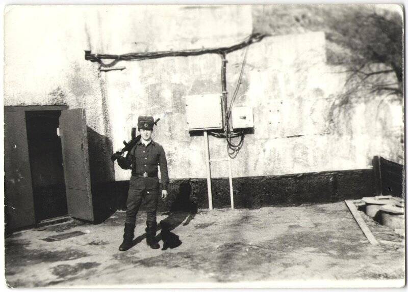 Фото: солдат Советской армии Калинин Герасим Александрович, Германия