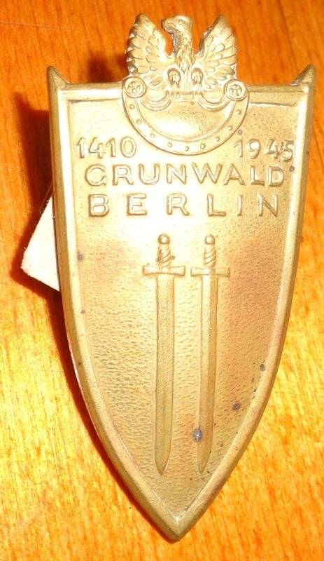 Знак наградной польский. Грюнвальд - Берлин 1410-1945