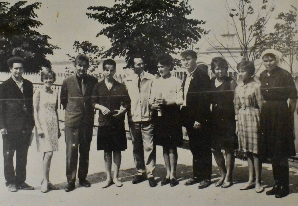 Фотография 1967 г. Прощание с РДК