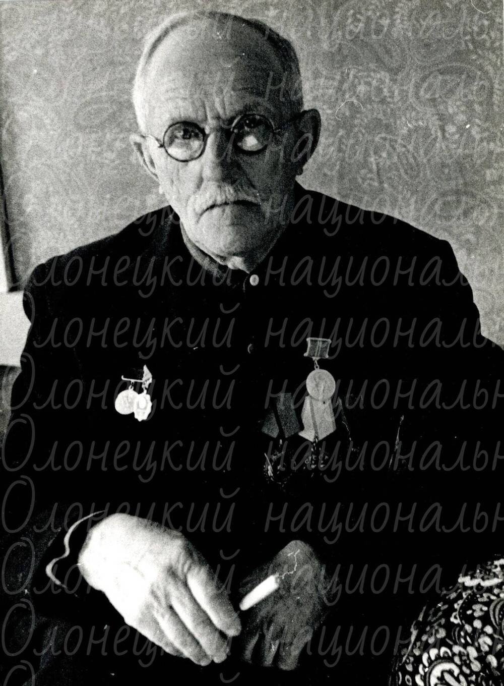 Фото, Антипов П.Т., автор Казнин В.А., ч/б, 1975 г.