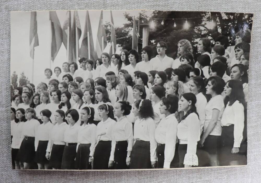 Фотографии. Первый торжественный вечер туапсинского педучилища 2 сентября 1965г. Фото Вагина.