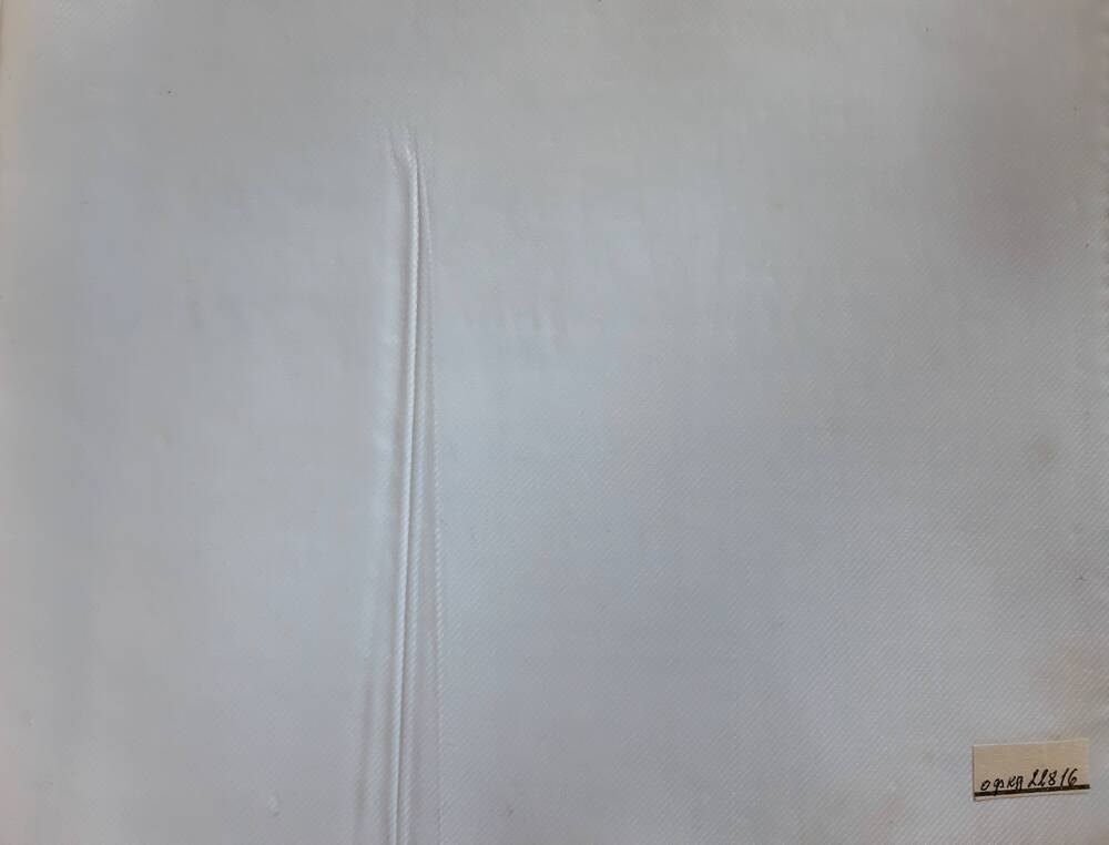 Образец ткани Киржачского шелкового комбината Ткань ацетатная прокладочная из альбома №316