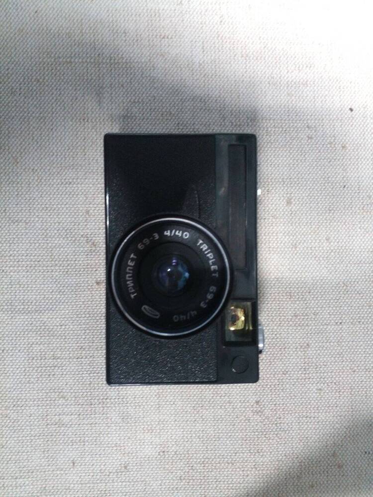 Фотоаппарат школьный Орион с объективом Триплет 69-3 Заводской № 6134300