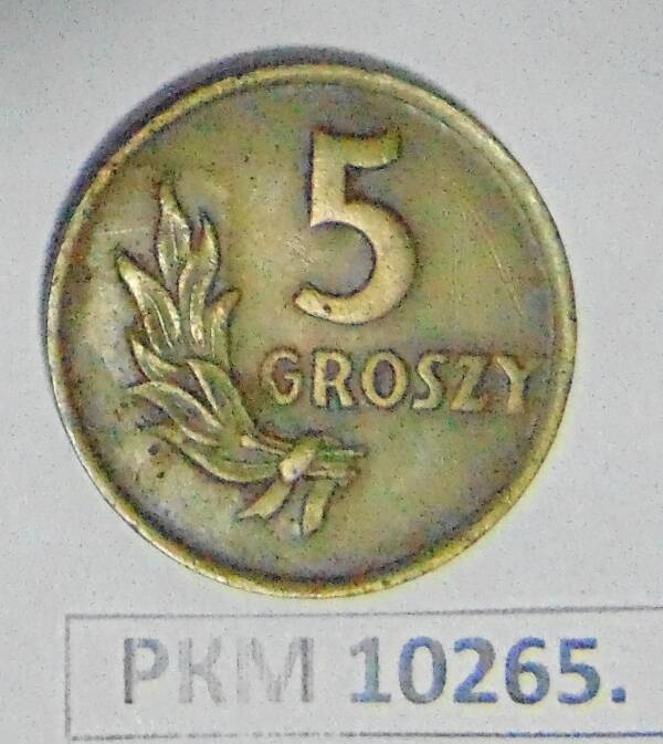 Монета: «5 GROSZV».