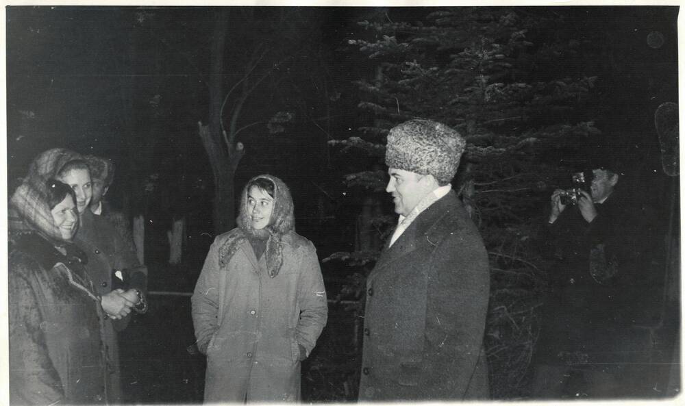 Фотография. М.С. Горбачев в Красногвардейском районе Ставропольского края в 1979 г.