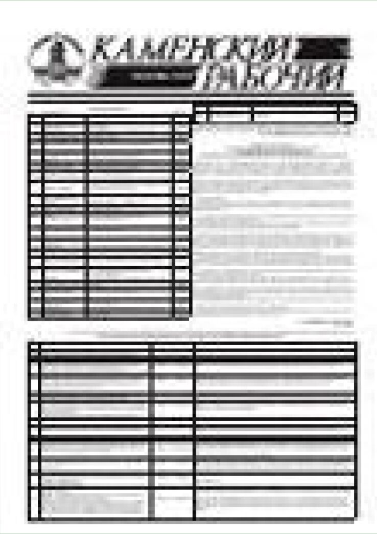 Каменский рабочий : городская общественно-политическая газета : Выпуски за 2019 год