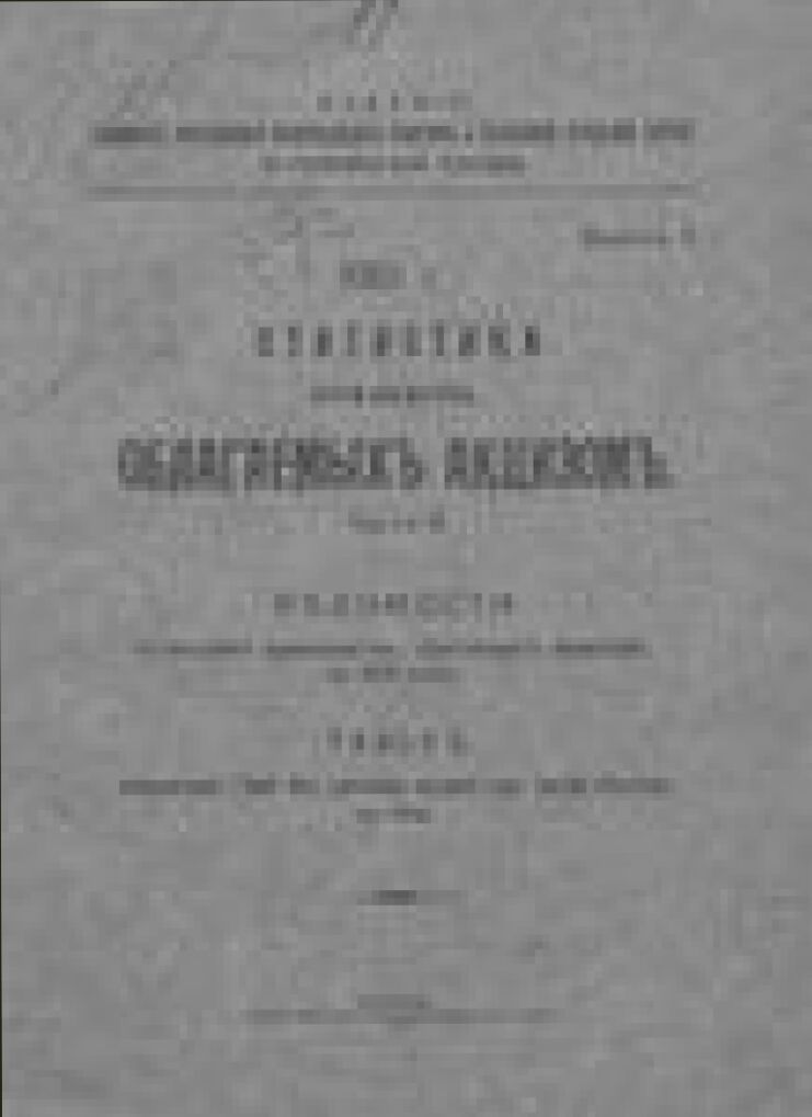 1915. Статистика производств, облагаемых акцизом. Вып. 2, ч. 2