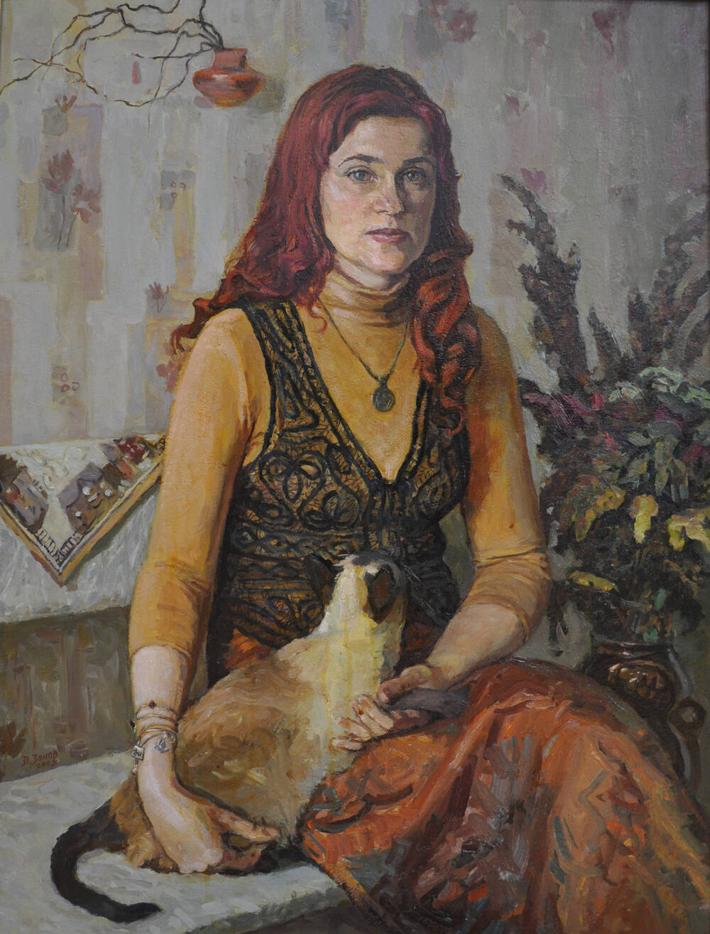Женский портрет (Тамара Калюжная)