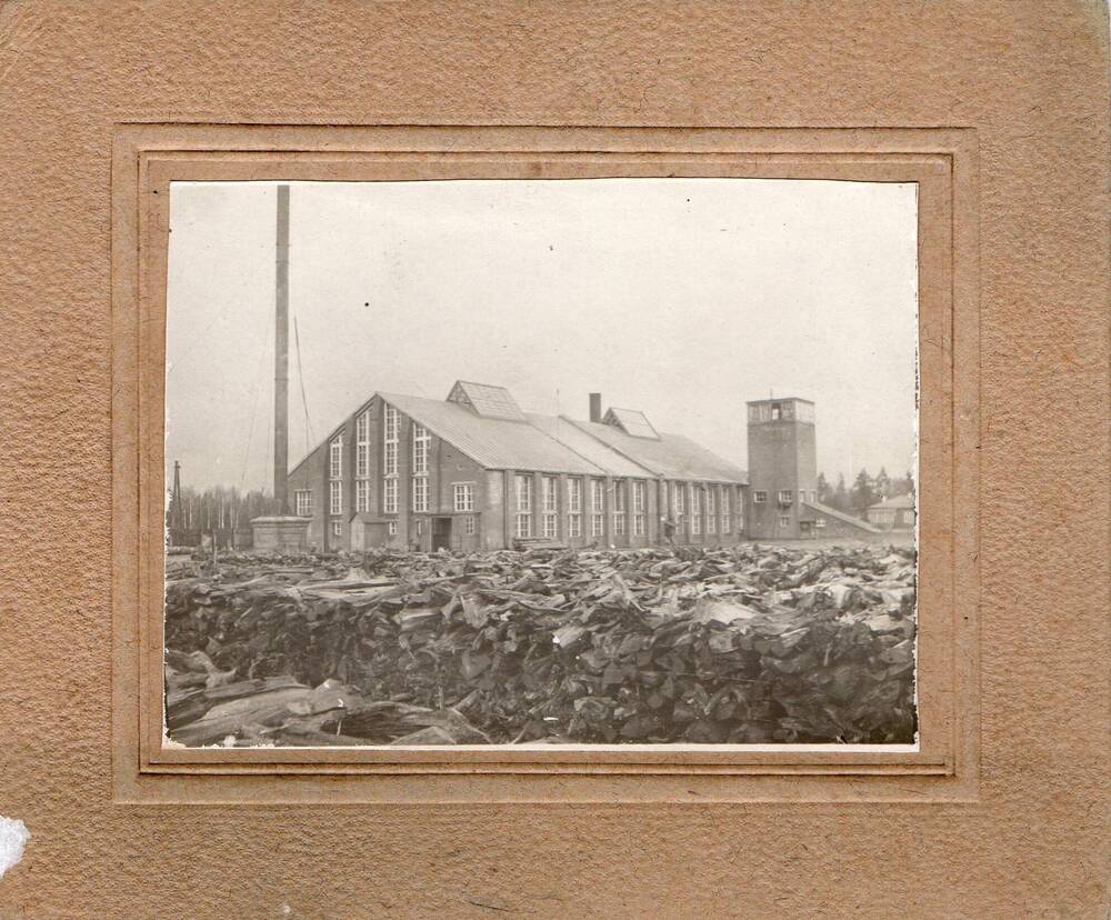 Фотография. Канифольно - скипидарный завод Вахтан, паросиловой цех, 1928 год.