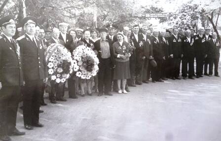 Фотография Большая мартыновка, митинг посвященный 9 мая 1973г.