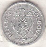 Монета  5 ВАNI 1993 г. Молдова.