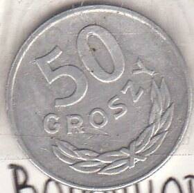 Монета  50 CROSZY 1986 г.