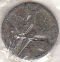 Монета  1 ед 1942 г.