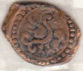 Монета  14-16 век