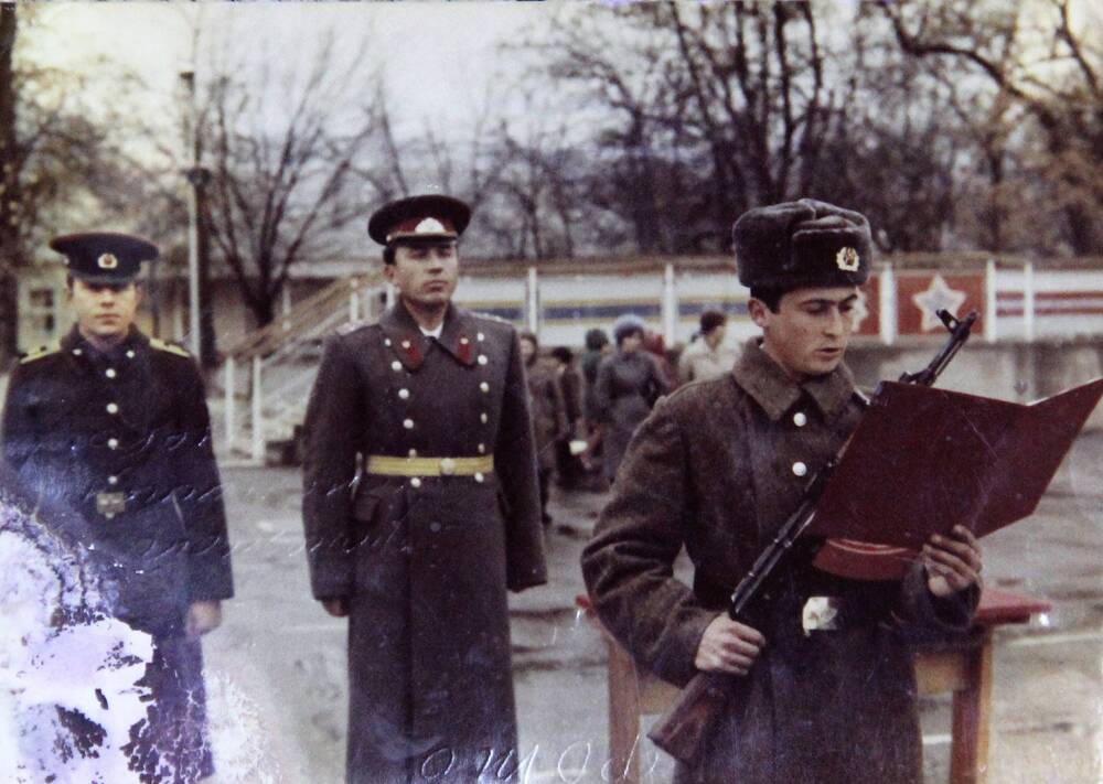 Фото. Качанов Александр Константинович, участник войны в Афганистане. Погиб 30.10.1983 г.