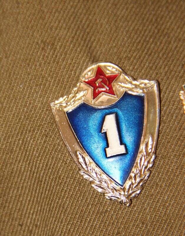 Знак Специалист I класса Быкова С.М., ветерана ВДВ