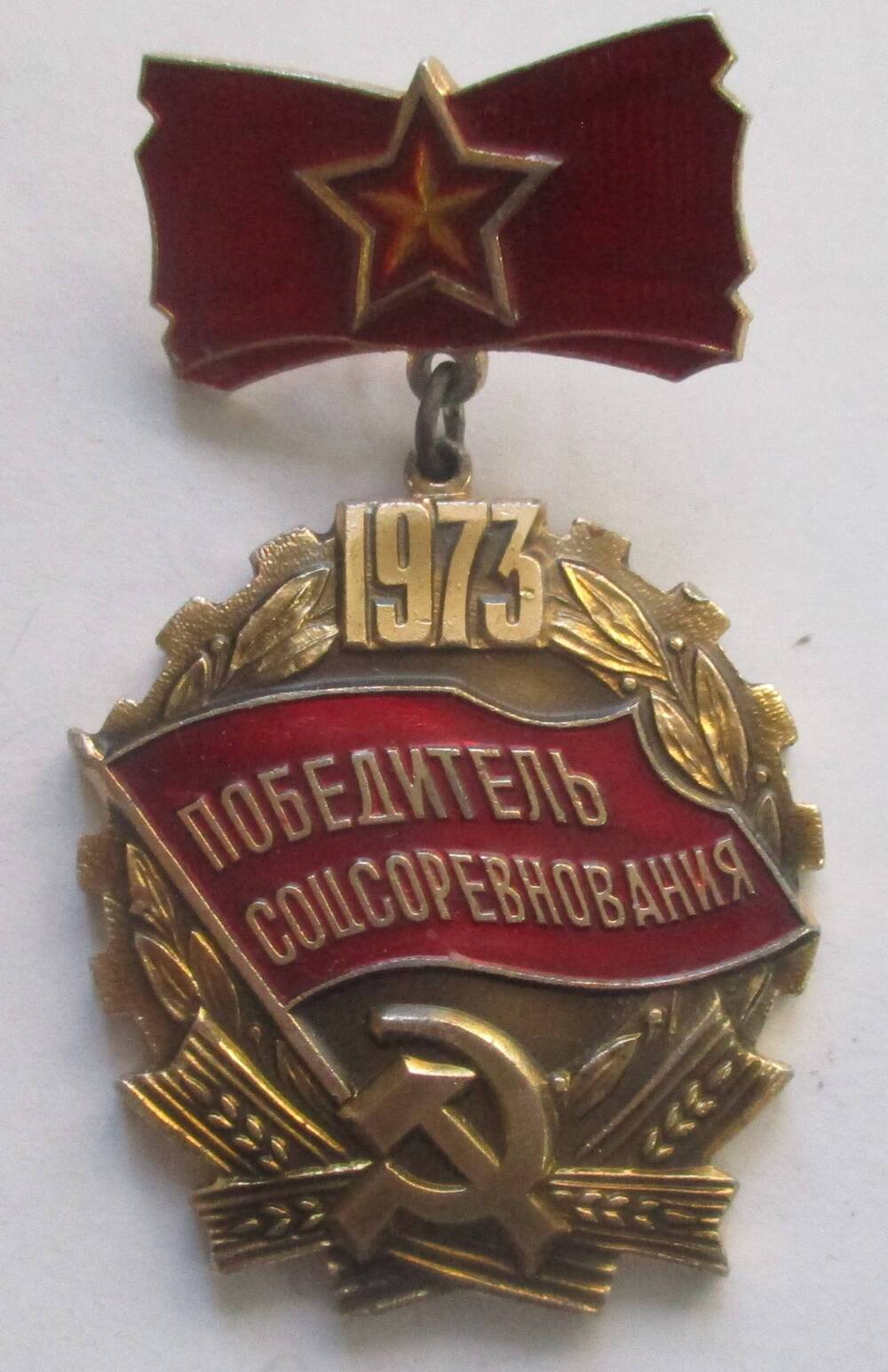 Медаль «Победитель социалистического  соревнования 1973 г.»
   Беседина Василия  Павловича