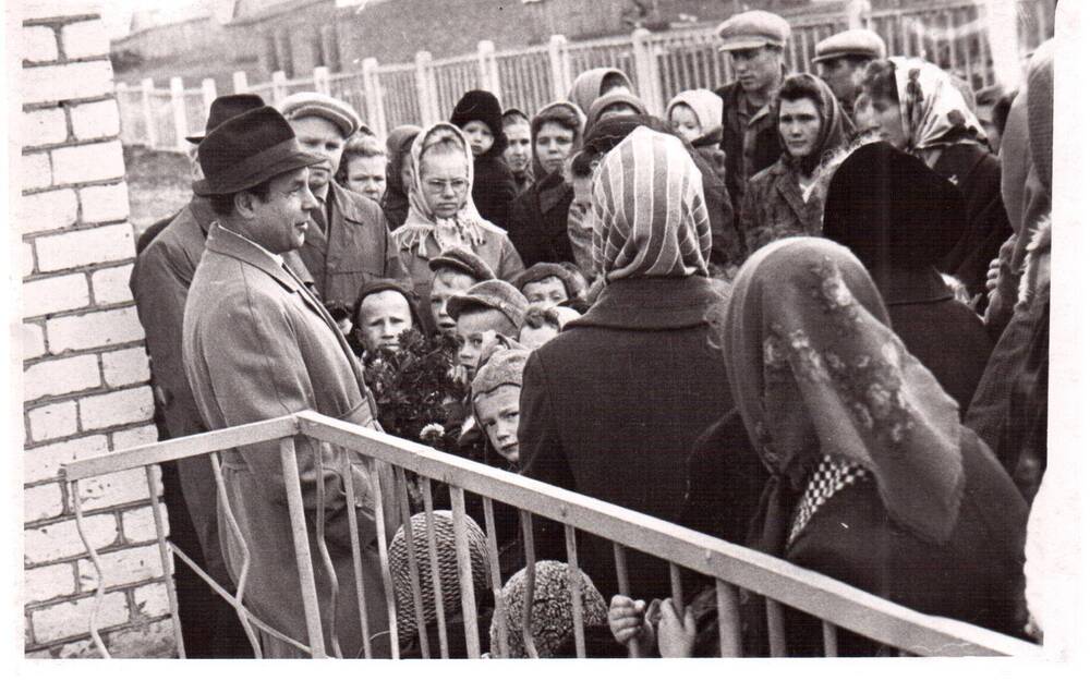 Фотография. Открытие детского сада Василек. 1967г.