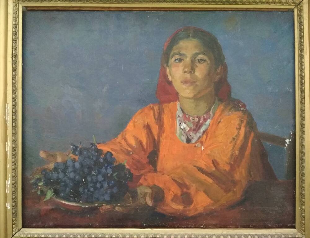 Сборщица винограда