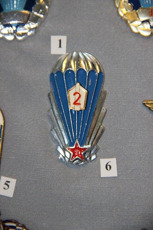 Знак Парашютист 2 класса