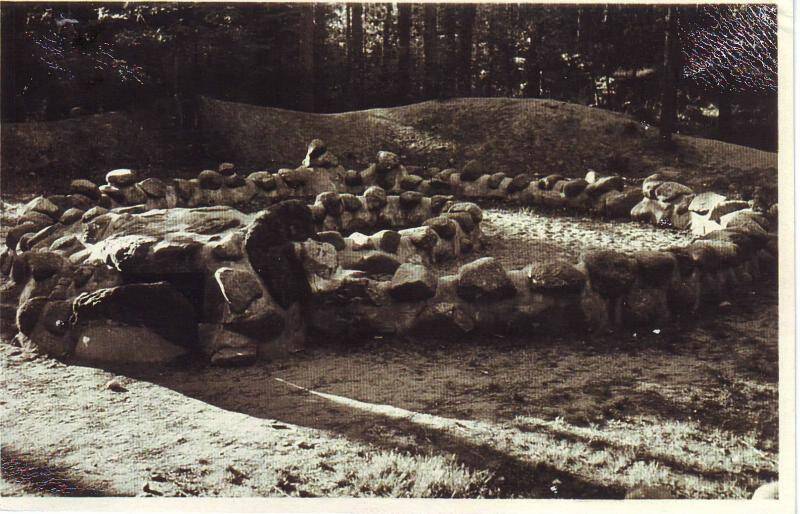 Фотокопия. Археологические раскопки в Георгенсвальде. 1930-1940-е гг.