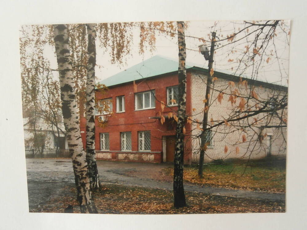 Фотография.Здание Полиции Клявлинского района.2006г.