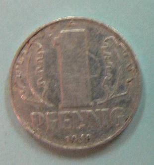 Монета, 1 PFENNIC, 1968