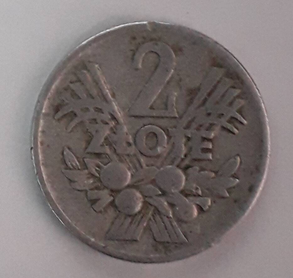 2 ztoTE 1960г. Польская монета.