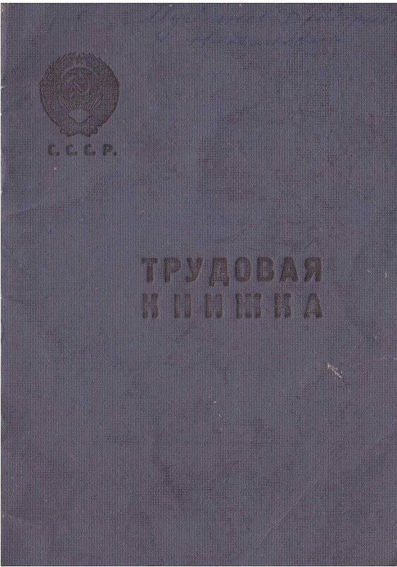 Документ. Трудовая книжка Мултанов Дмитрий Николаевич. 28 мая 1969 г.