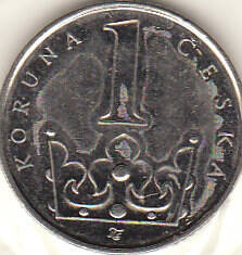Монета  1 ед 2002 г.