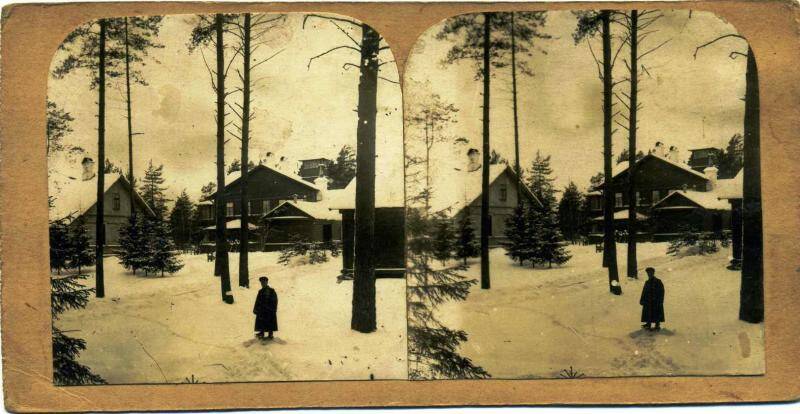 Фотография. Усадьба Сокольники в Луге 1908 г.