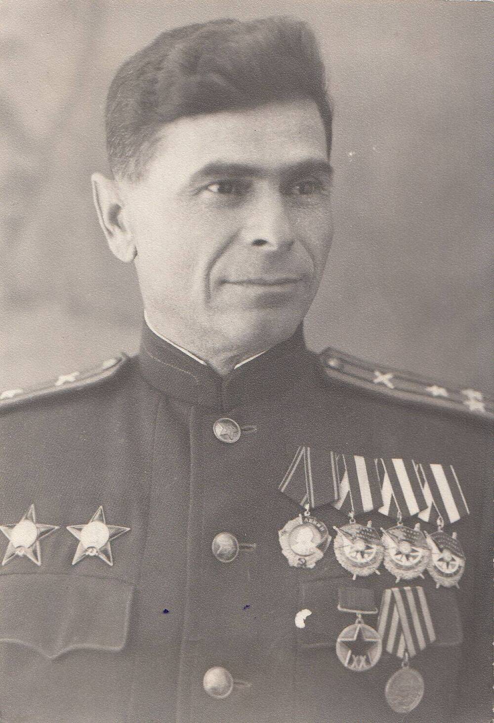 Фотография: Копелев Арон Исаакович, бывший начальник штаба Подольского артиллерийского училища