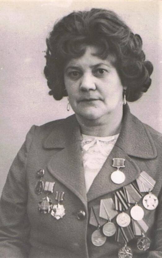 Фото. Куприянова Нина Алексеевна – участница Великой Отечественной войны.