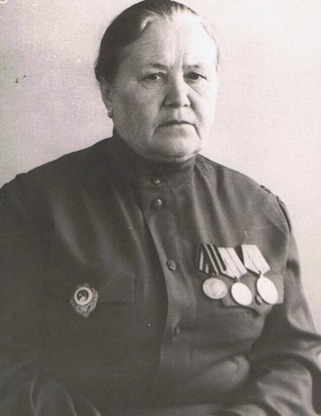 Фото. Епифанова Апполинария Николаевна- участница Великой Отечественной войны.