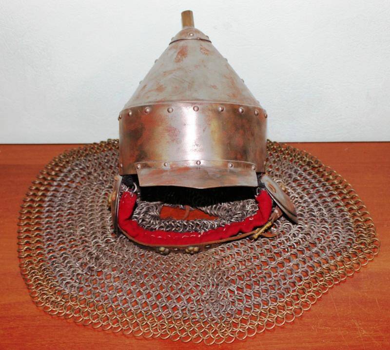 Шлем (копия). Шлем  XIV в. кавказский иерехонка