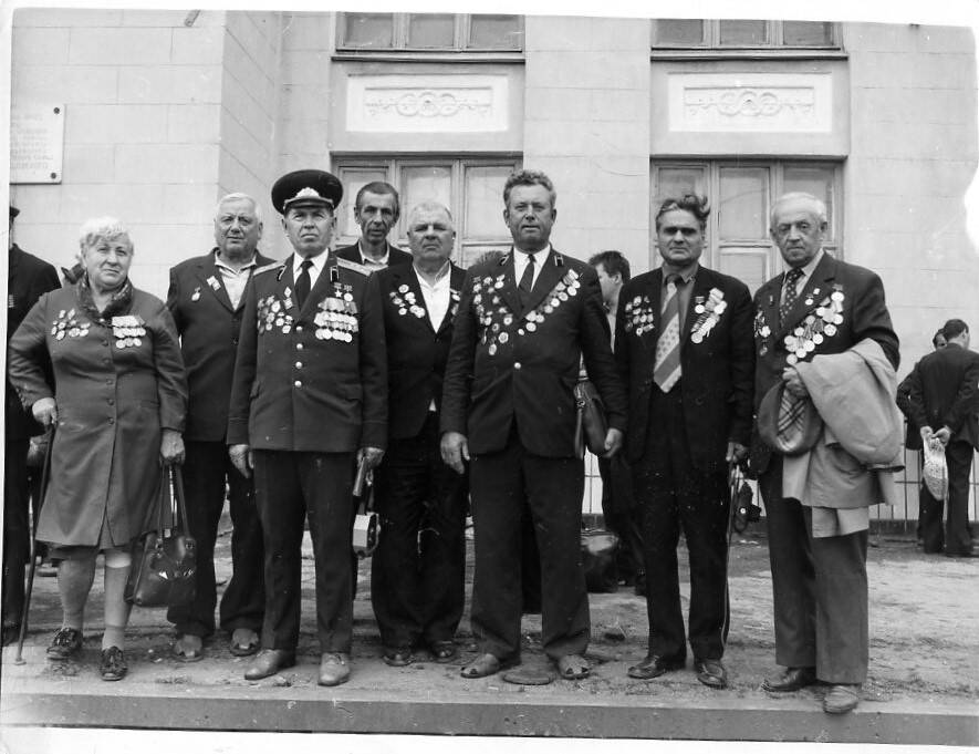 Фото: Встреча ветеранов 13 Армии на Поныровской земле 1983 г.