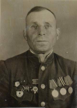 Фотопортрет. Русаков Михаил Алексеевич, сержант запаса, участник Вов 1941-1945гг.