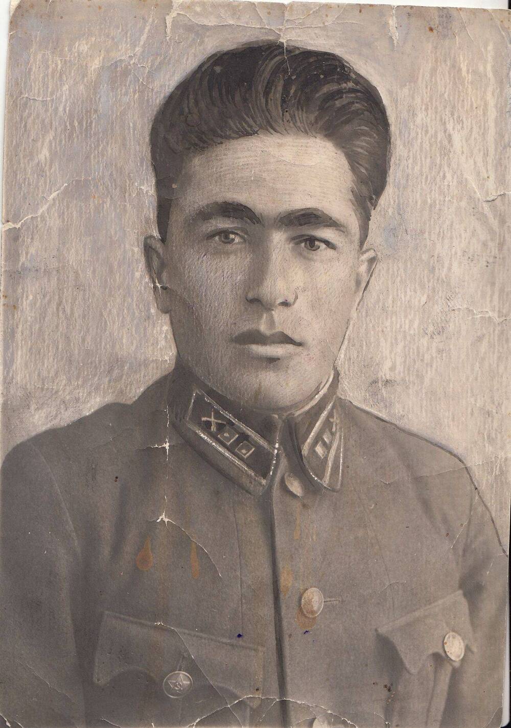 Фотография: Мусеридзе Ирадион Илларионович, бывший командир огневого взвода Подольского артиллерийского училища