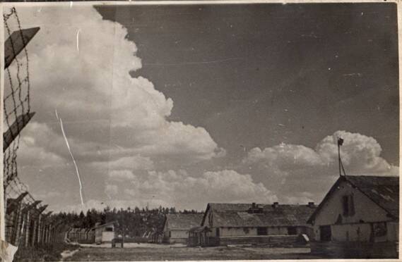 Фотография. Концентрационный лагерь в Медвежьегорске (общий вид)