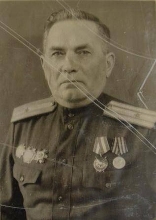 Фотопортрет. Бурунин Андрей Платонович, Гв. майор в отставке, командир батальона.