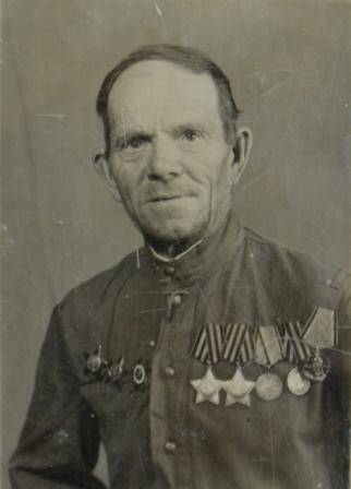 Фотопортрет. Поцелуев Иван Григорьевич, ст. сержант запаса, участник Вов 1941 – 1945гг.