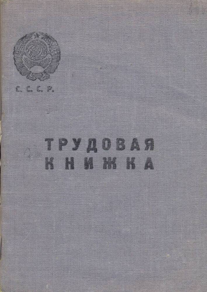 Трудовая книжка Маслова Д.А.