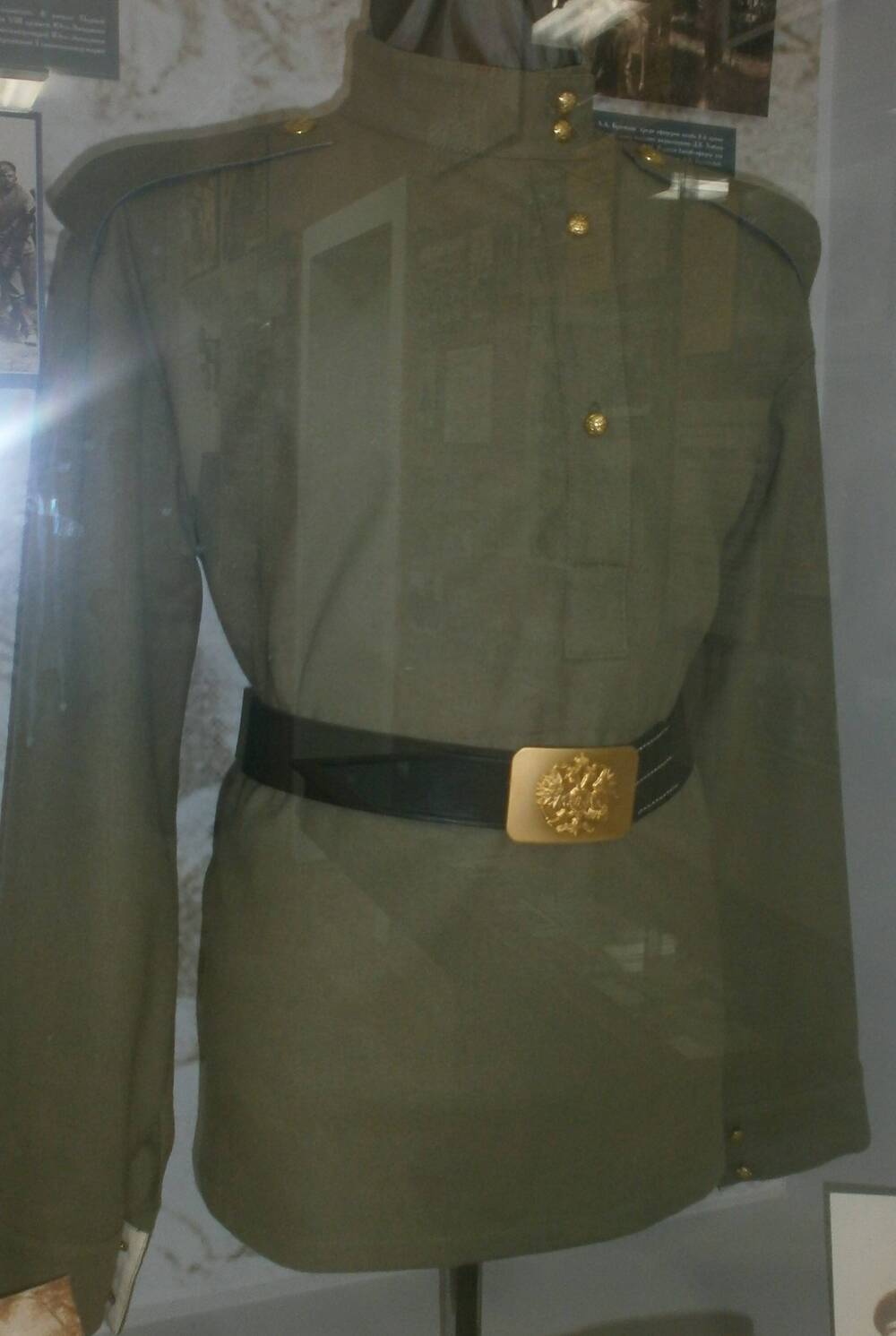 Гимнастерка рядового пехотного полка со знаками различия (ПМВ)