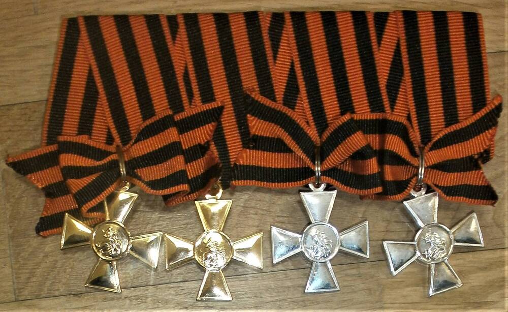 Георгиевские кресты солдатские