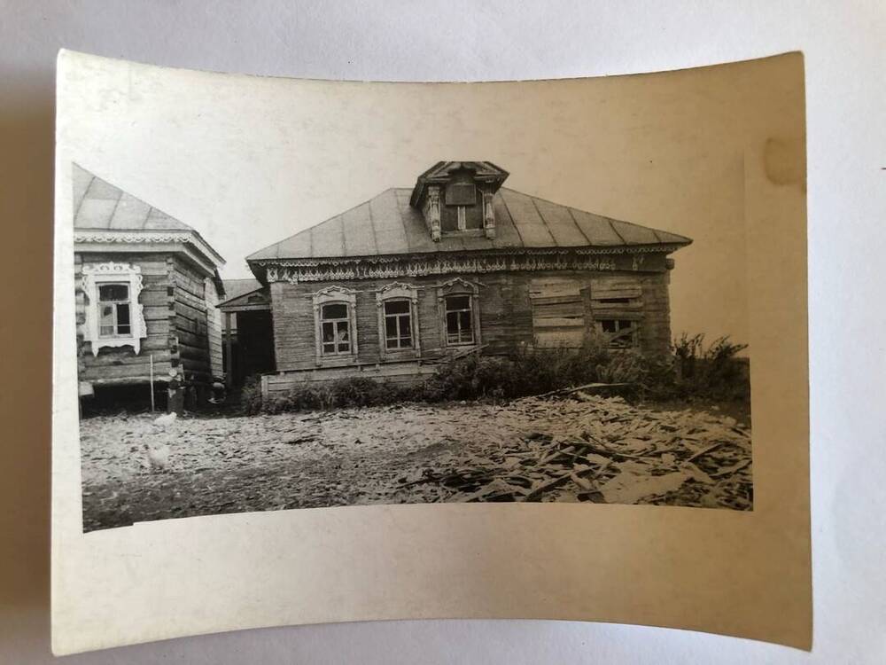 Фотография. Жилой дом деревни Андреевка Гагинского района Нижегородской обл.