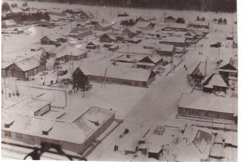 Фотография. Вид с вертолета. Русскинская